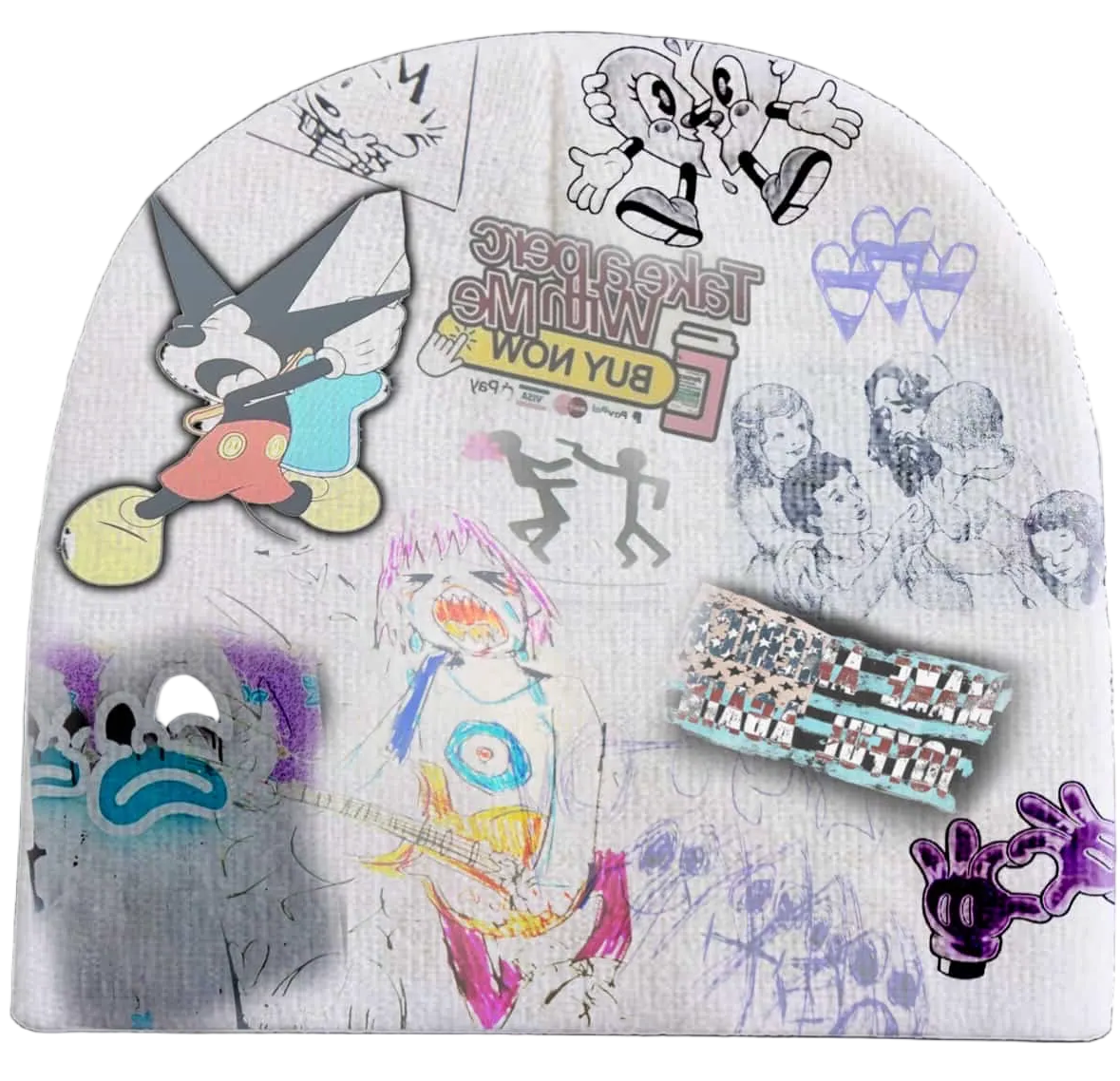 ALL OVER PRINT BEANIE