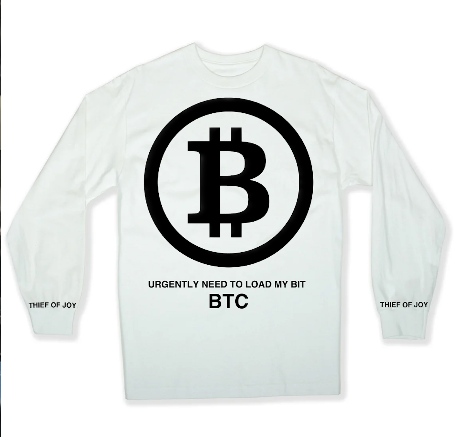 URGENTLY NEED TO LOAD MY BTC LONGSLEEVE