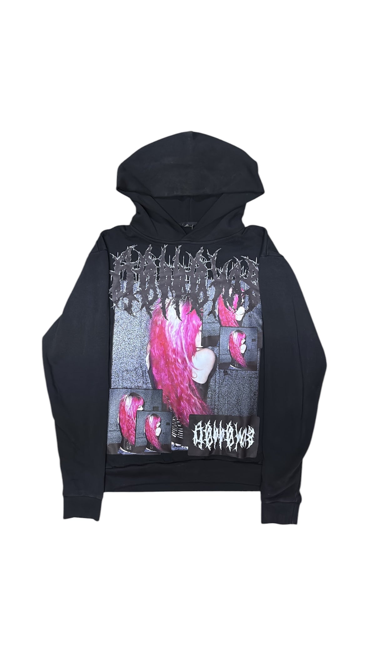 PINK HAIR HOODIE