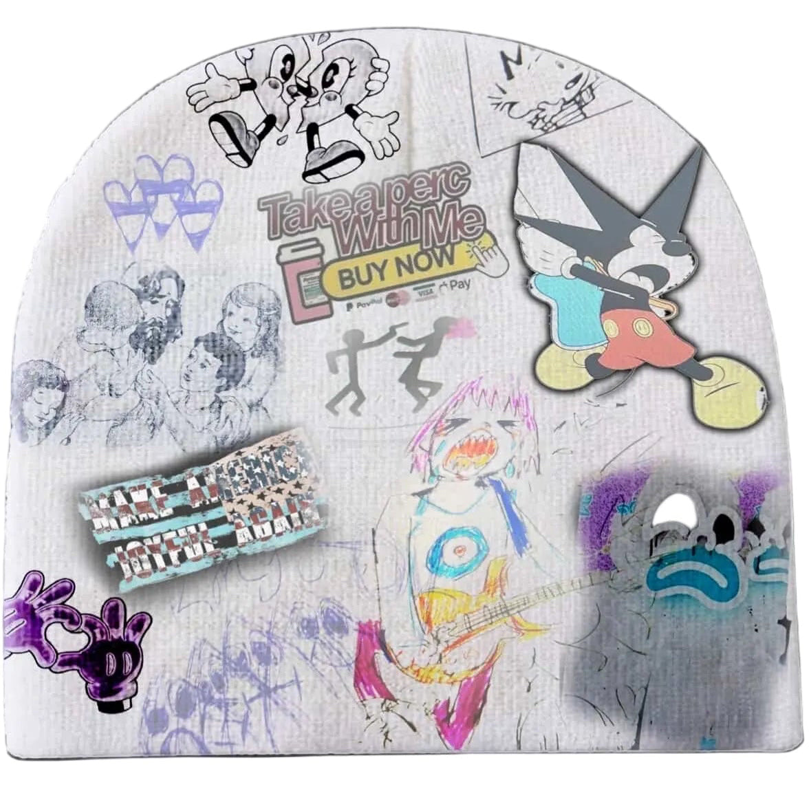 ALL OVER PRINT BEANIE